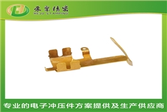 精密彈片 電子彈片成型技術 材料厚度在 0.03-3mm